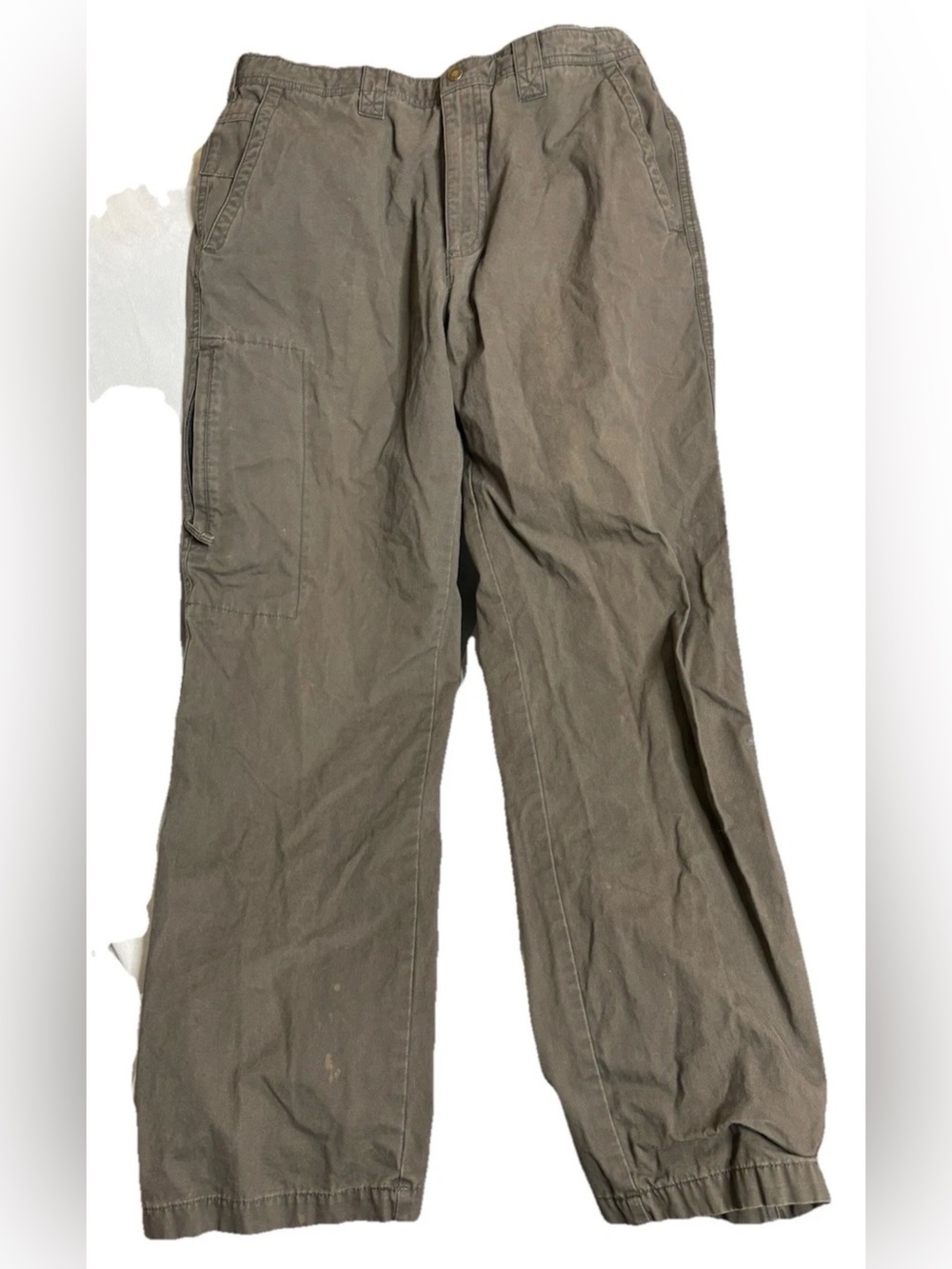 Columbia Pants Mens 34x32 brown outdoors omni-shield cargo fishing hunting